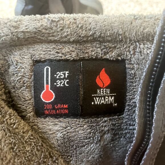 Keen Womens Boot Sz 5 Keen Dry Warm Thermal Quilted Waterproof Snow Winter Black - Picture 7 of 10